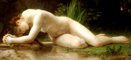 19世紀フランスの画家　ウィリアム・アドルフ・ブーグロー作　ビブリス（部分）