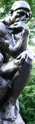 オーギュスト・ロダン作　彫刻 『考える人』