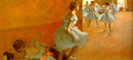 エドガー・ドガ（1834-1917）　階段を上るバレエ・ダンサーたち（部分／1886-90）　オルセー美術館（フランス）所蔵